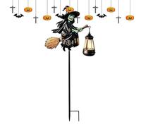 Halloween Luce da Giardino a Paletto Solare Automatico 7 Colori Luminoso