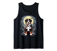 Halloween Luna Mano Zombie Bernese Mountain Dog Berner Canotta