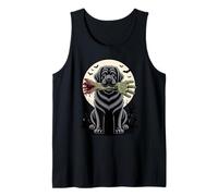 Halloween Luna Mano Zombie Newfoundland Dog Newfie Canotta
