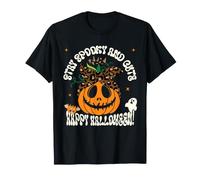 Halloween Maestra Halloween Simpatico - Zucca Fantasma Donna Maglietta