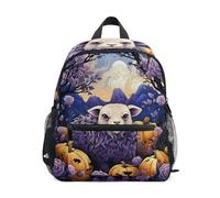 Halloween Magia Pecora Punpkin Zaino per Bambini Borsa a Tracolla Zainetti Per Ragazze Ragazzi Bambino Zaini Scuole Viaggi Sportivo per 2-7 età