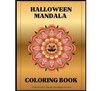 Halloween Mandala Coloring Book