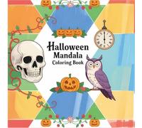 Halloween Mandala Coloring Book