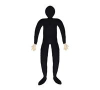 Halloween Mannequin Prop, Spooky Dead Body Decor, Horror Cosplay Accessory, Posable Life-Size Design, Lightweight Foldable Material for Yard, Haunted House, Escape Room, Stage Use