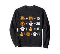 Halloween Matematica Equazioni Rompicapo Puzzle 2 Forme Mania Felpa