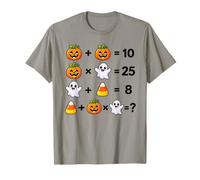 Halloween Matematica Equazioni Rompicapo Puzzle Forme Mania Maglietta