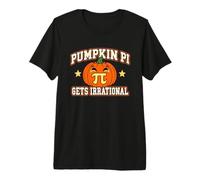 Halloween Matematica Pumpkin Pi Ottiene Irrazionale Insegnante Maglietta Premium