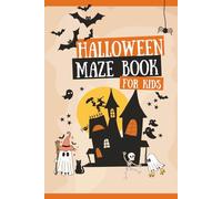 Halloween Maze Book: Activity Book For Kids