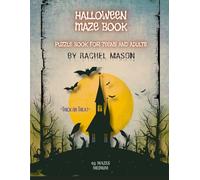 Halloween Maze Book: Puzzle Book for Teens and Adults - Medium