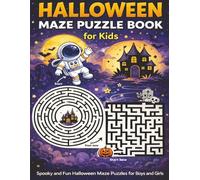 Halloween Maze Puzzle Book for Kids: 102 Pagina Fun and Spooky Mazes with Cute Ghosts, Pumpkins, Witches and Monsters