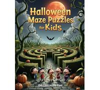 Halloween Maze Puzzles for Kids: •Easy maze puzzles for young children