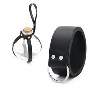 Halloween Medievale Cintura In Pelle Borse In Vita Bottiglia Pozione Medievale In Pelle Laterale Mago Borse In Vita Pacchetto Laterale Fantasy Festival Wear, Cst009 1