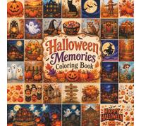 Halloween Memories Coloring Book: Nostalgic Halloween Fun for Adults and Seniors