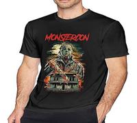 Halloween Michael My-Ers Men Sports Short Sleeve Crewneck Cotton Comfortable T Shirt XXL