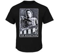 Halloween Michael Myers Il Boogeyman Carta Dei Tarocchi T-Shirt Da Uomo, Nera