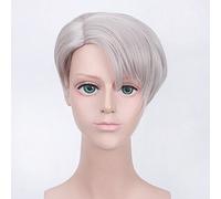 Halloween Moda Festa di Natale Vestire Parrucca Cos Parrucca Yuri On Ice Yuri Prisetti vince Yuri Victor Nikifor Colore: Pl-623