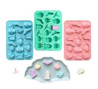 Halloween Molds - 3 Pieces Non-Stick Chocolate Decoration Soap