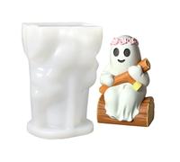 Halloween Molds Silicone 3D Reusable Ghost 2.05x1.65x3.07 In Gnome Cute DIY