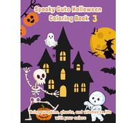 Halloween Monster Coloring Book for Kids Ages 3 and Up - 40 Fun and Spooky Designs to Color | The Perfect Gift for Little Monster and Halloween Fans
