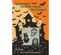 Halloween: Monster House Word Search Puzzle Book 2: Word Search with Easy to Read Print about ghosts, creepy creatures, spooky mpnsters and More | 6x9 ... Gifts for Vacations, Holidays and Free Times
