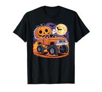 Halloween Monster Truck Spooky Pumpkin Parade Maglietta