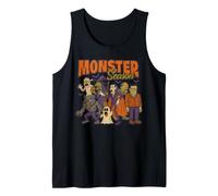 Halloween Mostri Retro Groovy 1960 Cartoon Spooky Stagione Canotta