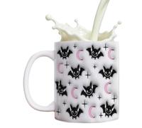 Halloween Mug 325ml Cute 3.23x3.74 Inches Beverage Drinkware With Handle