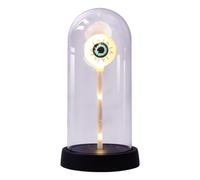 Halloween Nachtlicht Deko | LED Licht für Innenräume | Gruselige Tischlampe Batterie | 19x9,5cm Polystyrol Polyester | Für Schlafzimmer Nachttisch Fenster