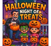 Halloween night of treats and Prank Adventure: A Funny and Spooky Halloween Book for Kids Ages 3-8 Silly Trick or Treat Story with Costumes, Pumpkins, School Parade, Candy, Friendship, and Family Fun