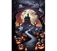 Halloween Notebook: A spooky-themed 120 Pages, lined notebook perfect for capturing your eerie ideas, and hauntingly good plans
