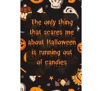 Halloween Notebook: Blank Paper Journal with Orange Lines for your Notes : A 100 Page 6 x 9 Inch Halloween Notebook: A 100 Page 6 x 9 Inch Notebook