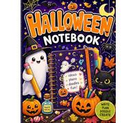 Halloween Notebook for Kids: Spooky Writing, Weekly Planning, Creative Prompts, Fun Facts & Doodle Pages for Kids Ages 6-12
