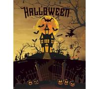 "Halloween Notebook - Spooky Haunted House Journal | 110 Lined Pages Pumpkin Notebook for Writing, Notes & Ideas"