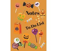 Halloween Notes To-Do List & Appointment 7x10" Notebook: Stay organised this spooky season with a cute Halloween-themed notebook featuring space for ... for work, home, or as a fun seasonal gift!