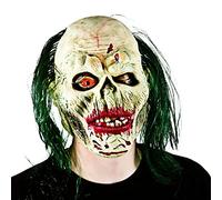 Halloween One Eye Zombie with Hair Mask Fancy Dress Accessory