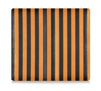 Halloween Orange Black Lines Pu Leather Toursuit auto registrazione e assicurazione titolare della carta di assicurazione Auto Truck Comparment Accessori Caso per Documenti, Carte, Licenza
