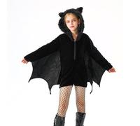 Halloween Pagliaccetto Neonato Unisex Costume di Completo Tutina Divertente Pipistrello con Cappuccio Set Bimba Zucca Stampa Fantasma Body da Carnevale
