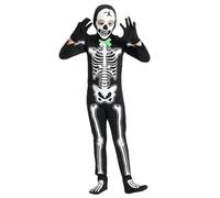 Halloween Pagliaccetto Neonato Unisex Vestiti Cosplay Completo di Tutina da pipistrello Vestito Zucca Teschio Fantasma Stampa Body Neonati