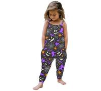 Halloween Pagliaccetto Neonato Unisex Vestiti Cosplay Tutina per Pipistrelli Infantili Vestito Zucca Stampa Fantasma Body Miei Primi di Capodanno