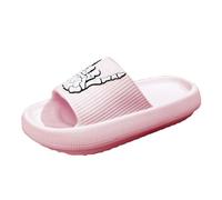 Halloween Pantofole Casa Unisex Bambino Uomini Donne Inverno Morbido Peluche Pantofola Indoor Comfort Caldo Cotone Scarpe per la Casa 2025 Halloween, Rosa, 44 EU
