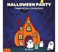 HALLOWEEN PARTY: Simple & Easy Coloring Book