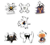 Halloween Pastry Cutters - Cookie Tools Cake Mold Halloween Fondant Cutters