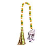 Halloween Perline Di Legno Corona Per La Testa Perline Decorazione Del Partito Dei Bambini Giocattoli Brace Corde Di Perline Per Porte