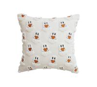 Halloween Pillow Covers, Couch Cushion Protectors, Washable Soft Fabric, 18x18x3.94 Inches Ghost Design, Outdoor Indoor Use, Porch, Workplace, Bedroom, Kitchen, Patio Decor