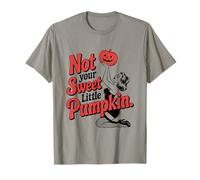 Halloween Pinup Girl Non la Tua Dolce Piccola Zucca Maglietta