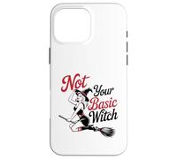 Halloween Pinup Girl non la tua strega di base Custodia per iPhone 16 Pro Max