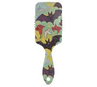 Halloween Pipistrelli Red Calla Lily Pittura a olio pennelli carini per soffiato massaggiatore testa per capelli bagnati con manico ergonomico cepillo para cabello