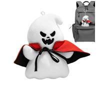 Halloween Plush Toy 14cm Ghost Plush Soft Doll for Backpack