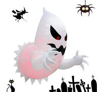 Halloween Proflatables - Decorazioni esterne, fantasma spaventoso che esce dalla finestra | Decorazione Per Festa Di Halloween Gonfiabile Per Cortile, Giardino, Prato, Interni, Decorazioni Gonfl