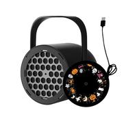 Halloween Proiettore, Creative Ghost Light Display, 16-Pattern Weatherproof Landscape Lamp with Rotating Effects Festive Illumination, for Living Room, Yard, Bedroom, Theater, Decorations